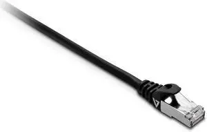 V7-CABLES V7CAT7FSTP-1M-BLK-1E 3FT CAT7 FSTP BLACK PATCH CABLE