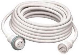 HUBBELL HBL61CM03W 30A 25 FOOT WHITE SHORE CORD