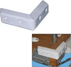 DOCK EDGE PROTECT CORNER HD 16" PVC DOCK BUMPER 1059-F