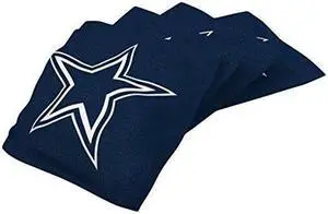 Wild Sports XL Bean Bag 4pk Dallas Cowboys Navy - Accessory For Toss Game