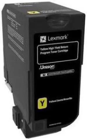 LEXMARK - BPD SUPPLIES 74C1HY0 YELLOW TONER CARTRIDGE FOR
