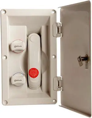 WHALE SWIM 'N' RINSE TRANSOM SHOWER HOT AND COLD MIXER