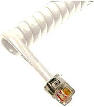 CABLESYS ICC-ICHC406FWH GCHA444006-FWH / 6' HANDSET CORD - WHITE