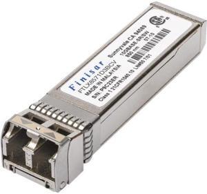 Finisar FTLX8574D3BCV 850Nm Vcsel, Pin, 10Gbase-Sr/Sw, 1000Base-Sx, 1G/10G Dual-Rate Transceiver, Lim