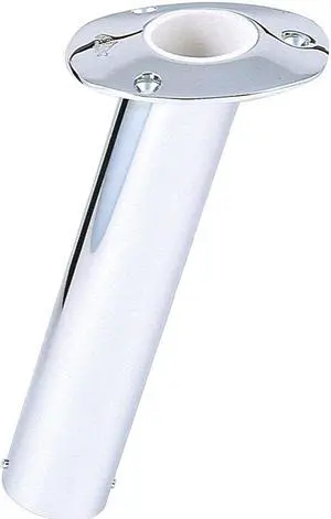 LEE'S 15 DEGREE SS FLUSH MOUNT ROD HOLDER MEDIUM 2 OD