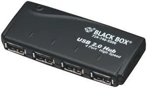 Black Box IC147A-R3 Box Usb 2.0 Hub, 4-Port - Usb - External - 4 Usb Port(S) - 4 Usb 2.0 Port(S)