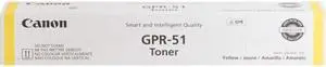 CANON-STRATEGIC GPR51Y CANON GPR51 YELLOW TONER CARTRIDGE