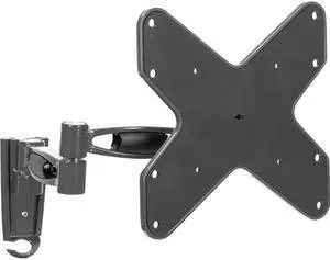 Manhattan Articulating Wall Mount - Double-Arm Supports One 23" - 42" Display Up To 44 Lbs