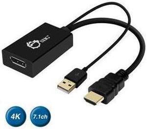 SIIG CE-H22W11-S1 Hdmi To Displayport 4K Ultra Hd Convert Connect Displayport To Hdmi