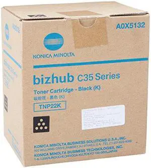 Konica Minolta A0X5132 Black Toner Cartridge
