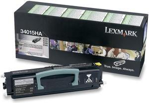 LEXMARK 34015HA HIGH YIELD RETURN PROGRAM TONER CARTRIDGE - BLACK - 6000 STANDARD PAGES (THIS PA