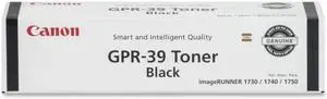 Black Toner Cartridge for Canon 2787B003 imageRUNNER 1730, imageRUNNER 1730iF, imageRUNNER 1740, imageRUNNER 1740iF, imageRUNNER 1750, imageRUNNER 1750iF, Genuine Canon Brand