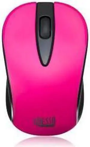 ADESSO IMOUSES70P ADESSO PINK NEON COLOR  2.4GHZ WIRELESS OPTICAL MINI MOUSE