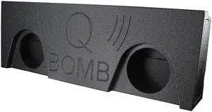 Qpower Qbomb empty Dual 12" 2014-15 GMC Crew Cab 4 door Qpower Qbomb empty Dual 12" 2014-15 GMC Crew Cab 4 door