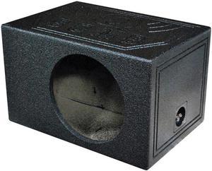 Qpower QHD110V Empty Woofer Box Single 10 MDF;Vented Bass Box