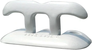 DOCK EDGE FLIP UP DOCK CLEAT 8" WHITE DOCK EDGE FLIP UP DOCK CLEAT 8" WHITE