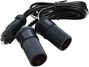 NEW NIPPON NP210 12V LIGHTER DUAL POWER CORD 12 VOLT