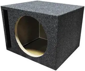 Qpower QHD110V Empty Woofer Box Single 10" MDF;Vented Bass Box Qpower QHD110V Empty Woofer Box Single 10" MDF;Vented Bass Box