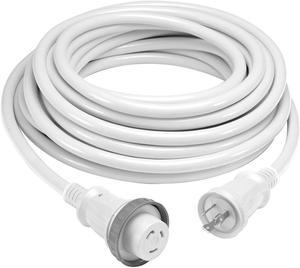 HUBBELL HBL61CM08WLED 30 AMP 50 FOOT CORDSET WITH LED WHITE