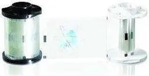 Fargo PolyGuard 1mil Thick Laminating Roll for ID Cards, Clear Holographic