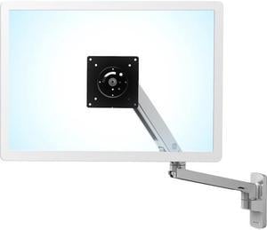 MXV WALL MONITOR ARM (POLISHED ALUMINUM)