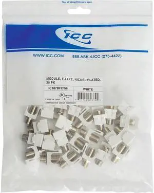 ICC F-Type Modular Jacks ICC F-Type Modular Jacks