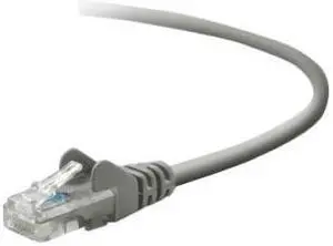 BELKIN COMPONENTS A3L791-07-RDS CABLE,CAT5E,UTP,RJ45M/M,7 ,GRY/RED,PATCH