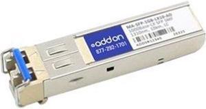 AddOn Meraki MA-SFP-1GB-LX10 Compatible SFP Transceiver - SFP (mini-GBIC) t (it may take up to 15 days to be received)