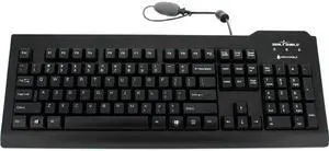 SEAL SHIELD SSKSV208BEFL (AZERTY ISO BELGIAN FLEMISH) - MEDICAL GRADE KEYBOARD, WATERPROOF/DISHWASHER SAF