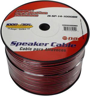 Nippon Pipeman's 14 Gauge Speaker Cable 1000Ft Black/Red jacket