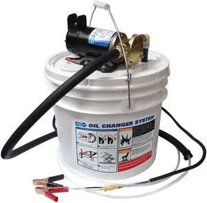 JABSCO 12V PORTA QUICK OIL CHANGER W/ REVERSIBLE PUMP 17800-2000