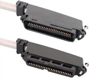 ICC ICPCSTFM15 25-PAIR CABLE ASSEMBLY, F-M, 90°, 15'