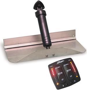 Bennett Trim Tab Kit 18" x 9" w/EIC Switch