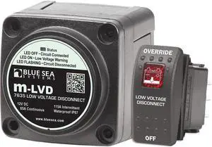 BLUE SEA 7635 M-LVD LOW  VOLTAGE DISCONNECT