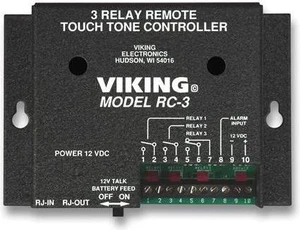 VIKING RC-3 VIKING 3 OUTPUT CONTROLLER VIKING RC-3 VIKING 3 OUTPUT CONTROLLER