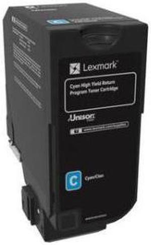 LEXMARK - BPD SUPPLIES 74C1HC0 CYAN TONER CARTRIDGE FOR CS725