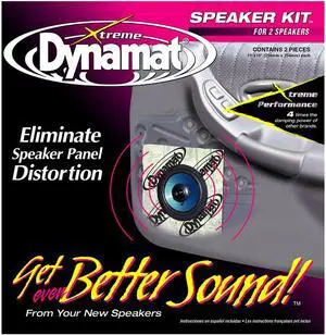 DYNAMAT 10415 DYNAMAT XTREME 1.4 SQ. FT. SPEAKER KIT; 2 PCS 10x10
