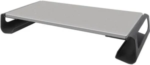 Kantek Monitor Stand 19-1/10"Wx9-4/5"Dx3-1/5"H Black/Gray MS720 Kantek Monitor Stand 19-1/10"Wx9-4/5"Dx3-1/5"H Black/Gray MS720