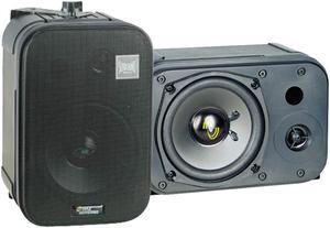 New Pair Pyle Pdmn48 5.25" 400W 2 Way Indoor Wall Mount Audio Speakers