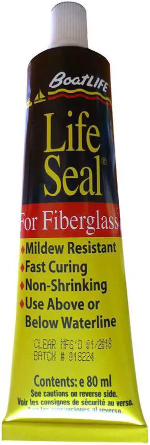 BOATLIFE 1160 LIFESEAL SEALANT TUBES 2.8 FL. OZ CLEAR