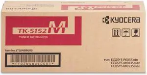 KYOCERA-STRATEGIC TK5152M KYOCERA TK-5152M MAGENTA TONER CARTRIDGE FOR USE IN  ECOSYS M6035CIDN M6535CIDN