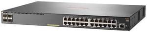 Aruba 2930F 24G PoE+ 4SFP+ Managed L3 Switch - 24 PoE+ Ethernet Ports & 4 1/10 Gigabit SFP+ Uplink Ports - JL255A#ABA