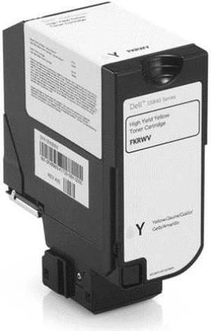 DELL PRINTER ACCESSORIES KT71F 6K PG YELLOW TONER CARTRIDGE
