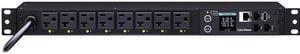 CYBERPOWER SYSTEMS (USA), INC. PDU41002 120V 8 OUTLET NEMA 12FT CORD 1U 3YR WTY