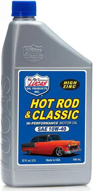 LUCAS OIL 10688 LUCAS OIL 10688 SAE 10W-40 HOT ROD OIL QUART