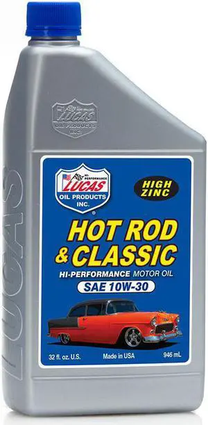 LUCAS OIL 10687 LUCAS OIL 10687 SAE 10W-30 HOT ROD OIL QUART