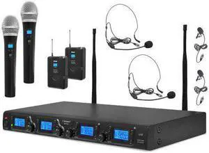 4CH UHF MIC SYSTEM  / Wireless Microphone System PDWM4350U