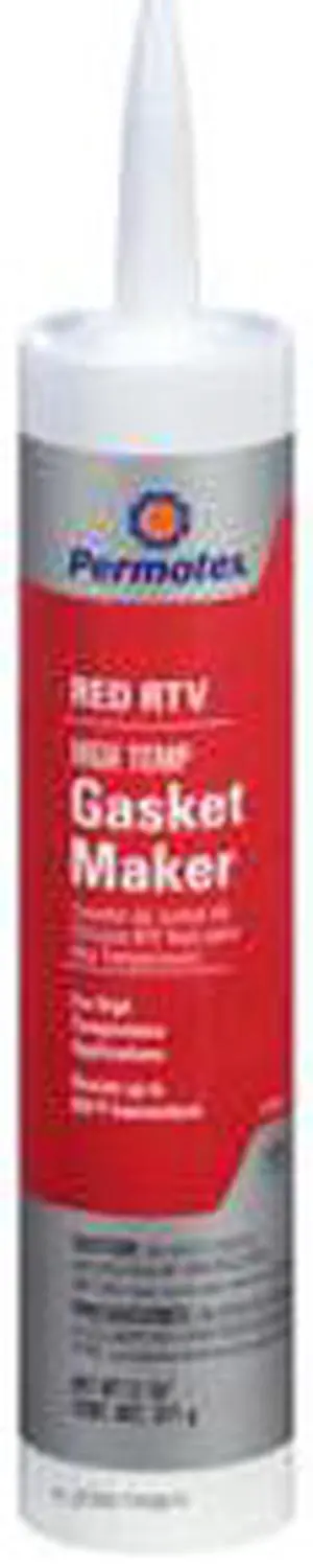 Permatex 230-81409 #26 High-Temp Rtv Silicone Gasket Maker 11 Oz