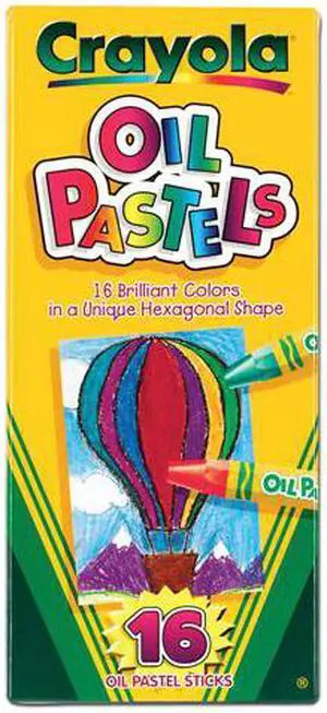 Crayola Oil Pastels-16/Pkg Crayola Oil Pastels-16/Pkg