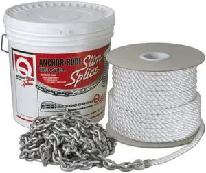 Quick Anchor Rode 15' of 7mm Chain and 200' of 1/2" Rope  [FVC070312120A00]